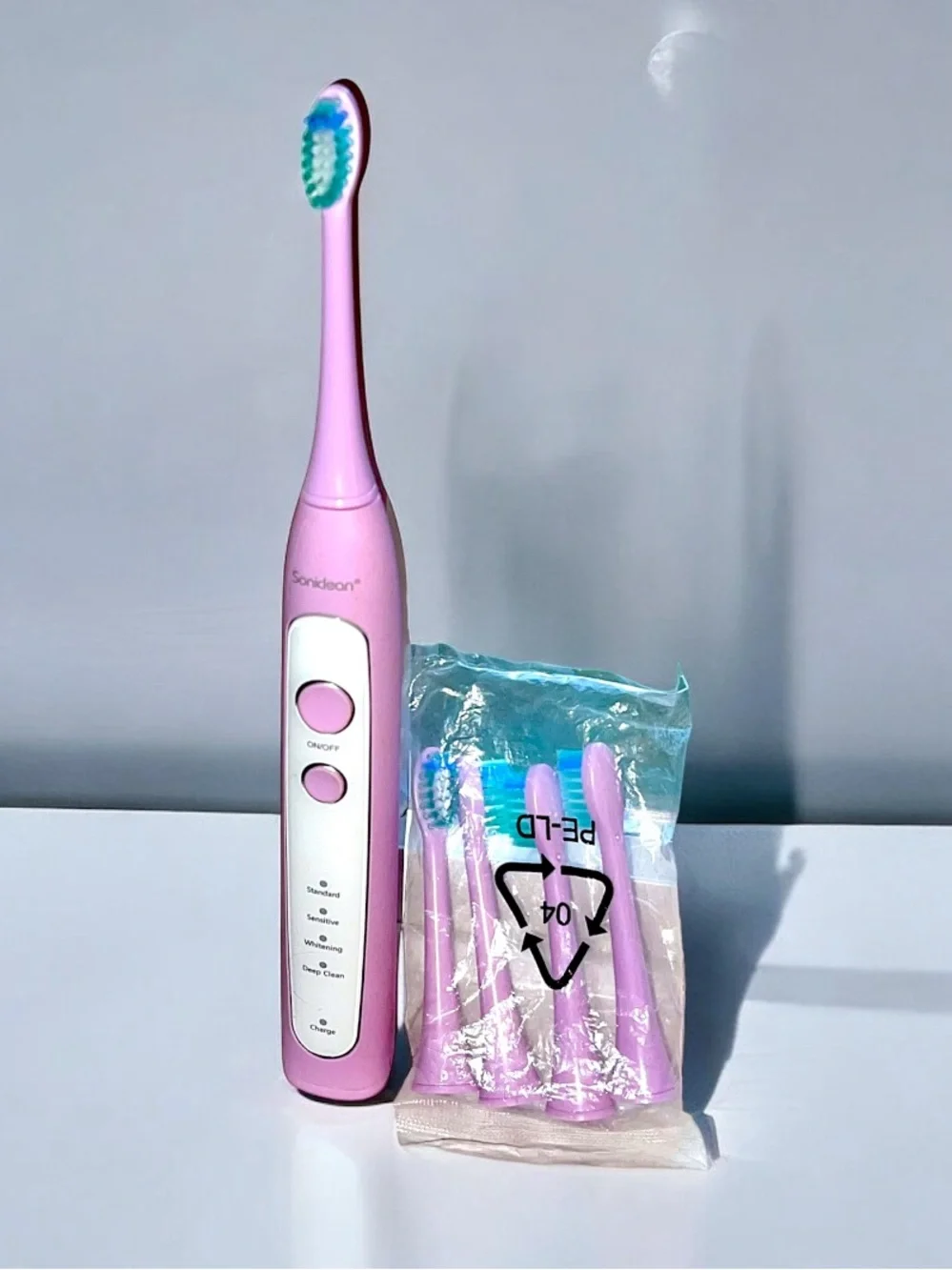 Soniclean Pro 4800 Lilac Electric Toothbrush With 5 Brush Heads, No Charger Base